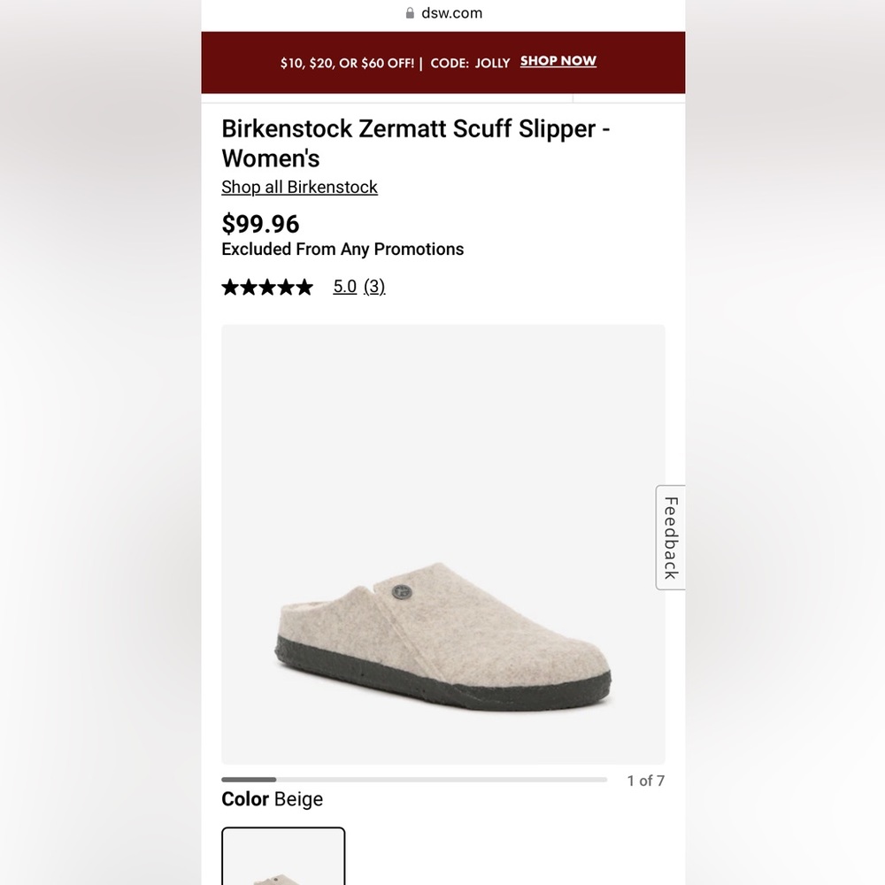 Birkenstock Zermatt Scuff Slipper - Women's